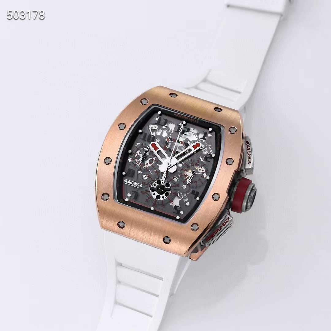 리차드밀 2023 RM011 FM 화이트스트랩 시계 워치